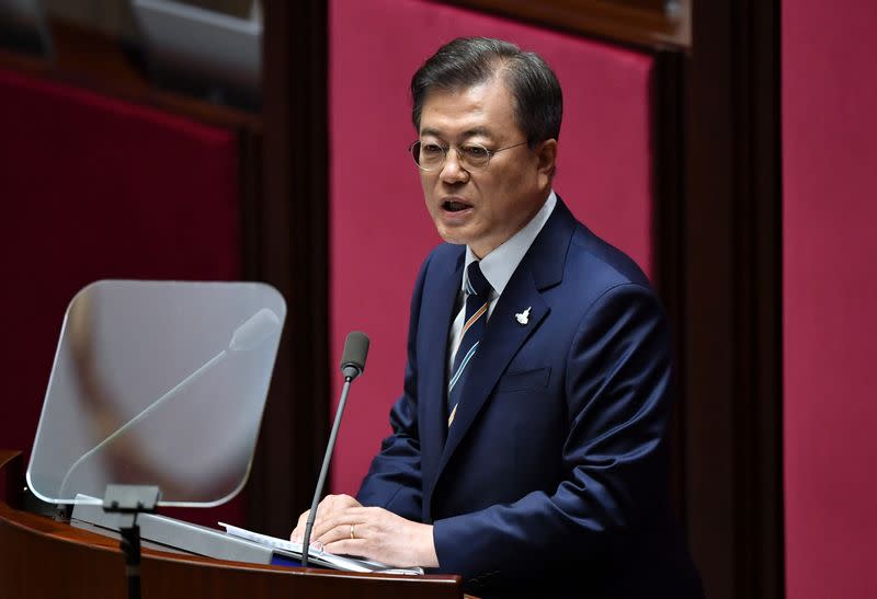 Opening ceremony of the 21st National Assembly, in Seoul