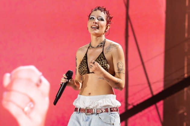 Halsey performs at Sziget Festival 2024 at Óbuda Island on August 08, 2024 in Budapest, Hungary.  - Credit: Joseph Okpako/WireImage