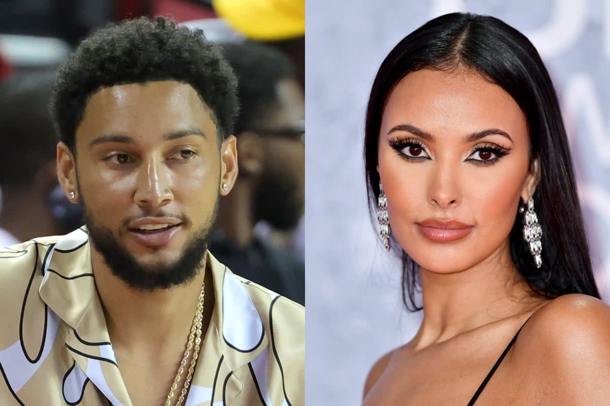 Maya Jama and Ben Simmons are believed to have called time on their relationship  (Getty)