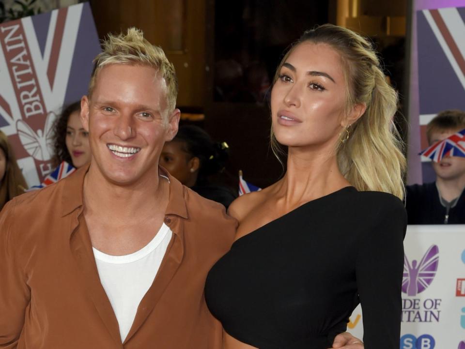 Jamie Laing and fiancée Sophie Habboo announced their engagement in December 2021 (Getty Images)