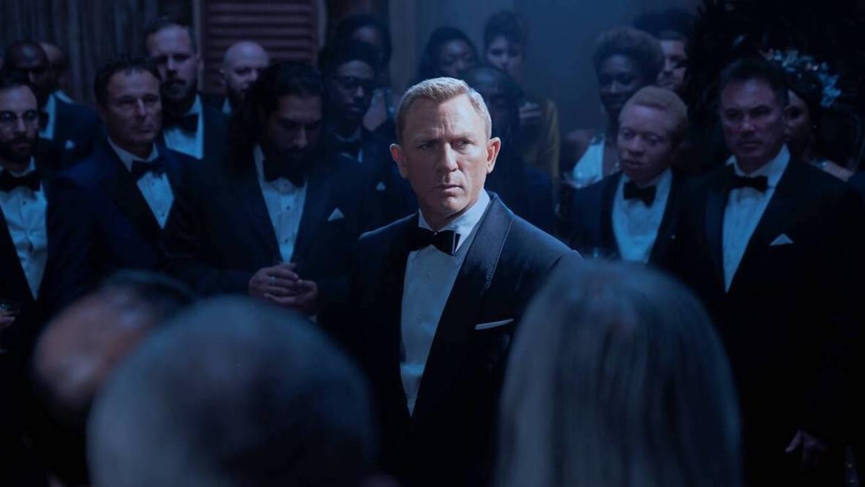  Daniel Craig as James Bond in No Time To Die. 