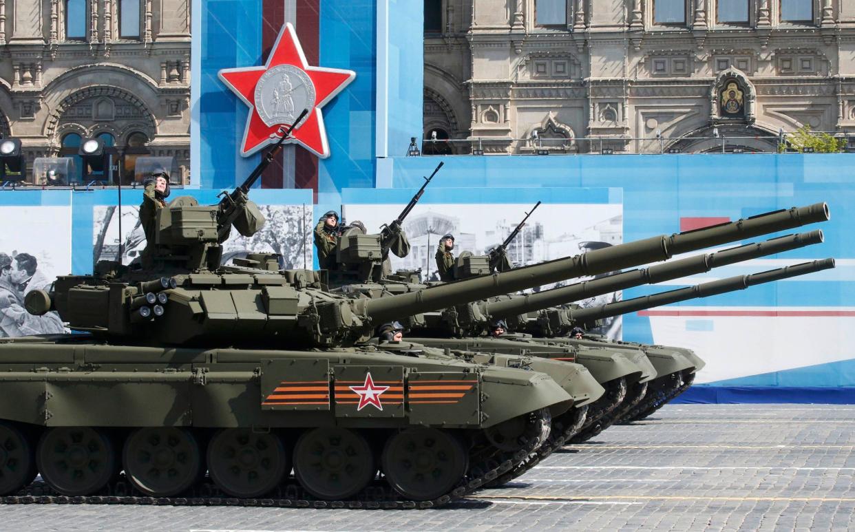 The T-90A main battle tank