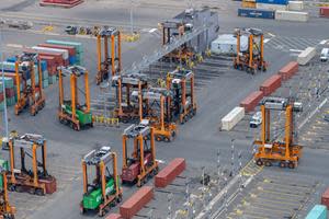 Kalmar straddle carriers