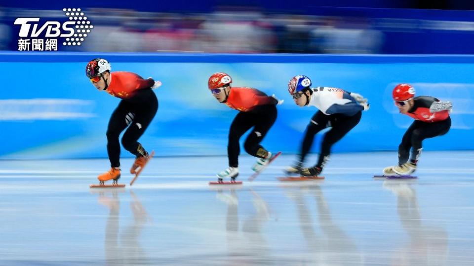 冬奧於2月7日舉辦的1000公尺競速滑冰項目，兩位成績優秀的韓國選手失去資格，引發韓國人不滿。（圖／達志影像路透社）