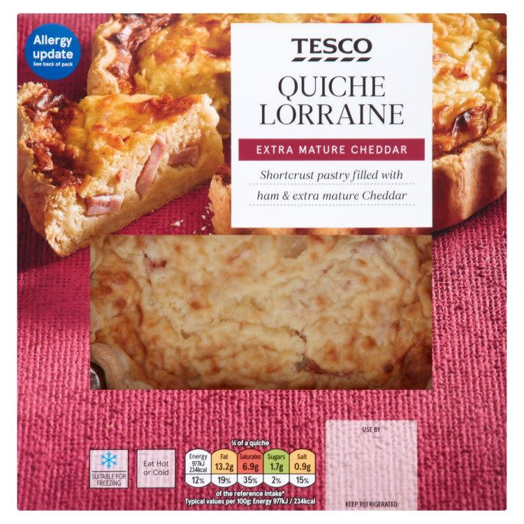 Tesco quiche lorraine