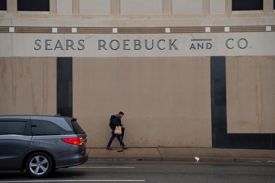 The Sears building on Main Street at the corner of Anderson Street in Hackensack, N.J. on Thursday Feb. 3, 2022.