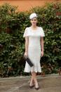 <p>Princess Diana's niece Lady Kitty Spencer attends the first day of the Royal Ascot.</p><p><strong>RELATED: <a href="https://www.goodhousekeeping.com/life/a25306943/princess-diana-kitty-spencer-charlotte/" rel="nofollow noopener" target="_blank" data-ylk="slk:Instagram Thinks Princess Charlotte Looks Exactly Like Kitty Spencer;elm:context_link;itc:0;sec:content-canvas" class="link ">Instagram Thinks Princess Charlotte Looks Exactly Like Kitty Spencer</a></strong></p>