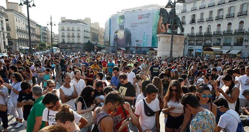 Pokémon GO en la calle