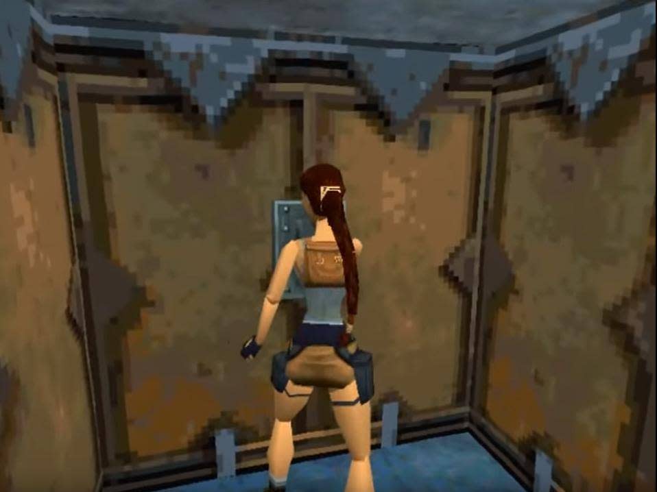 Lara Croft in Tomb Raider II (YouTube)