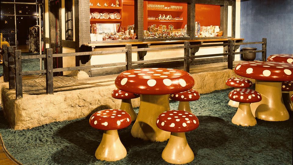 The kids floor at the Big Biba store featured a cottage cafeteria for children and toadstool seating amongst other kid-friendly activities such as storytime sessions. - Tim White