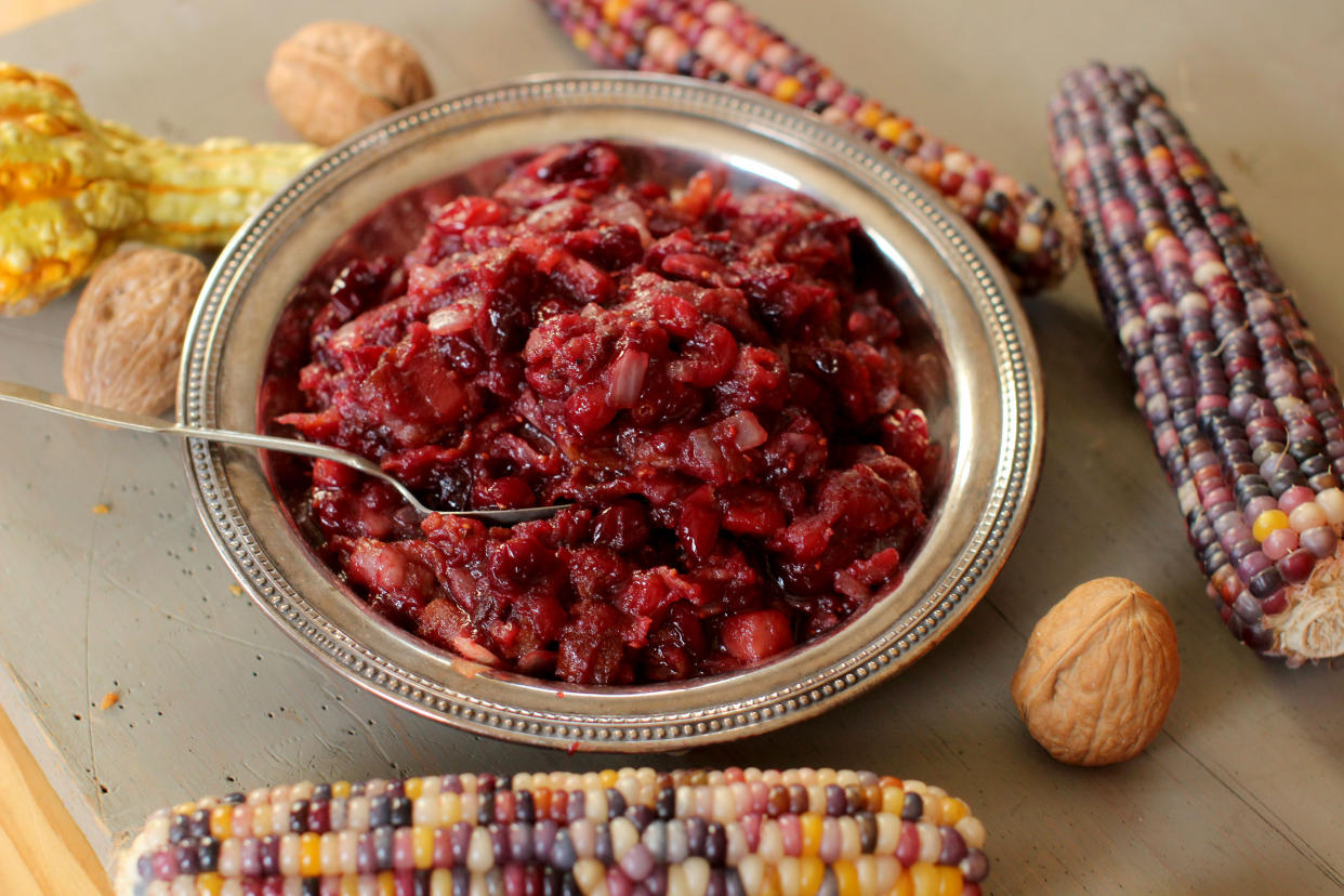 Colonists often paired cranberries with meat (Photo: Getty)