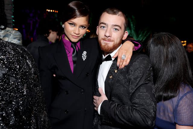 <p>Matt Winkelmeyer/VF22/WireImage </p> Zendaya and Angus Cloud