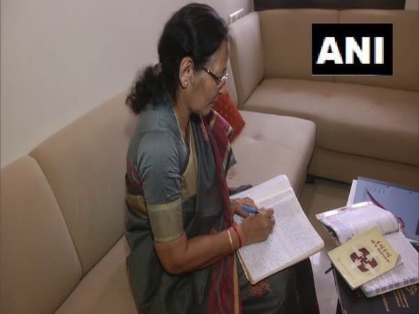 67-year-old Usha Lodaya from Gujarat earned her PhD (ANI)