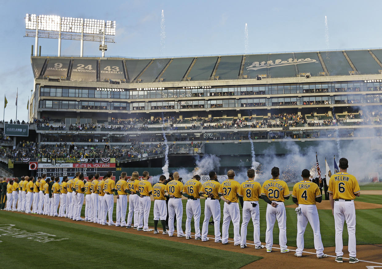 The Athletics front office is becoming more diverse. (AP Photo)