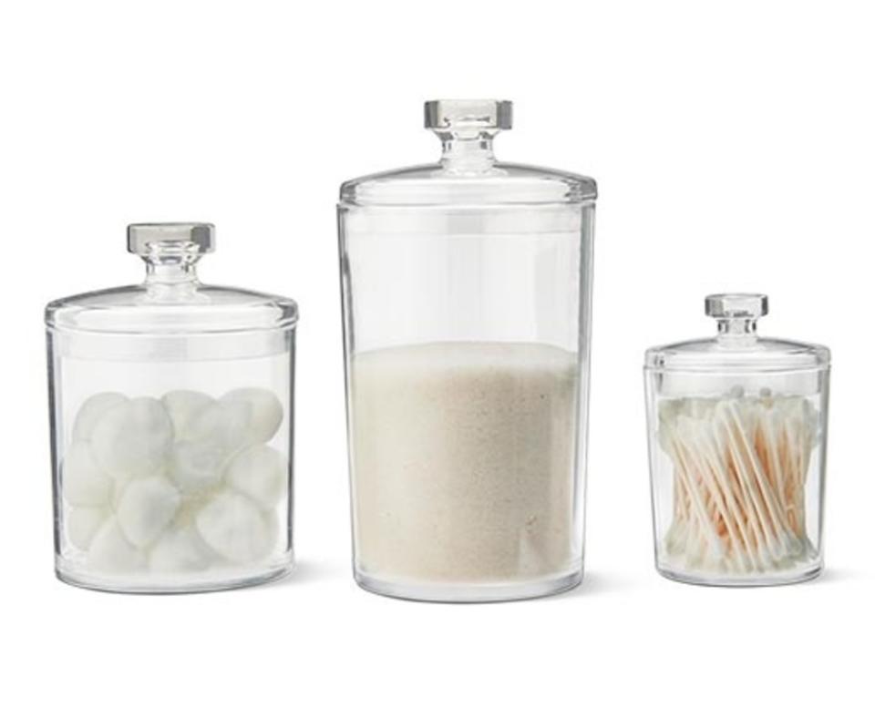 Aldi Is Promoting  House Apothecary Jars Very similar to Pottery Barn and Crate & Barrel Types As much as 6x the Value