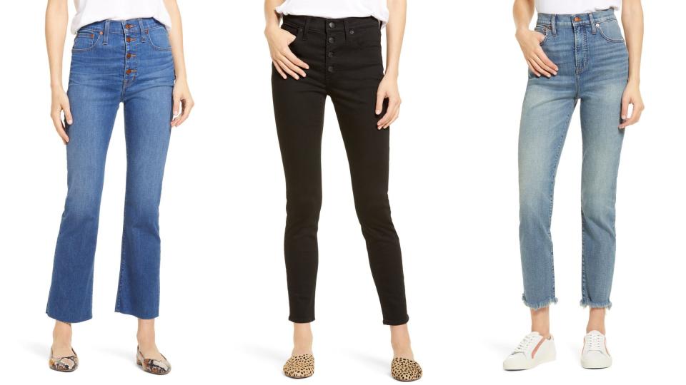 Grab a pair of the best Madewell jeans during this sale.