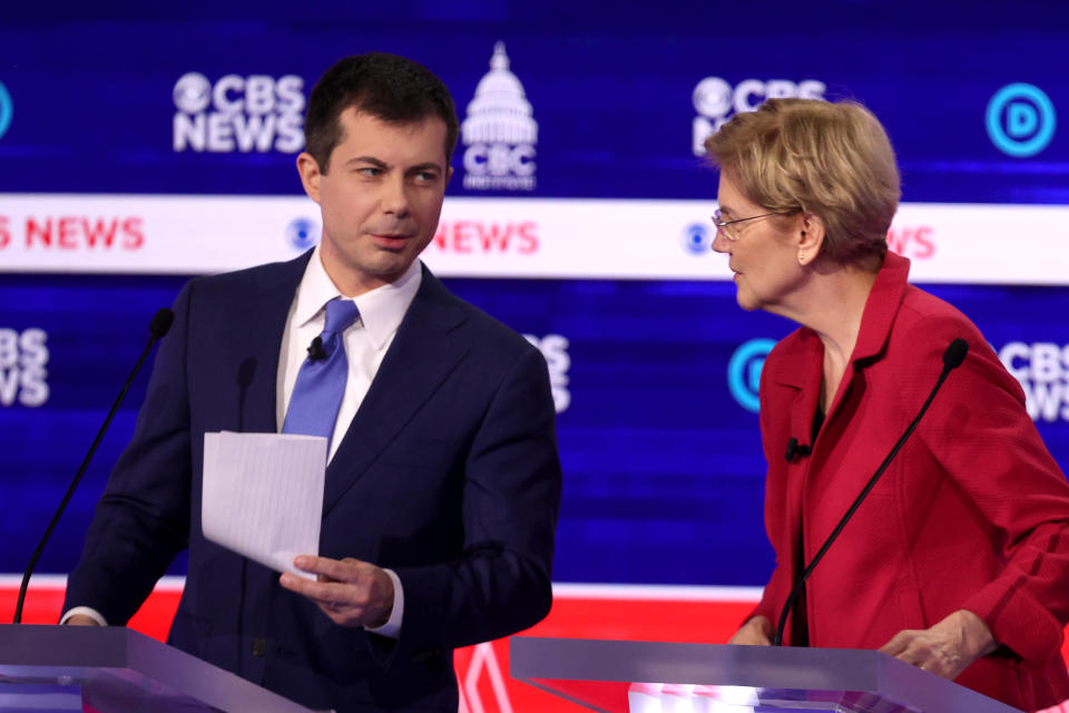 Democratic Presidential Candidates Debate In Charleston Ahead Of SC Primary