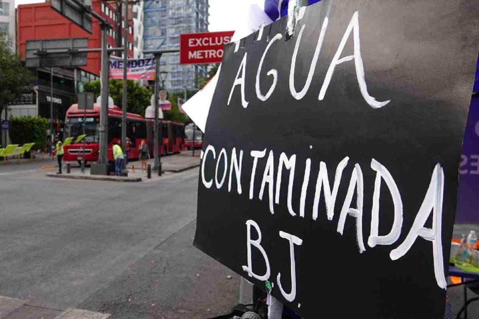 agua contaminada benito juarez