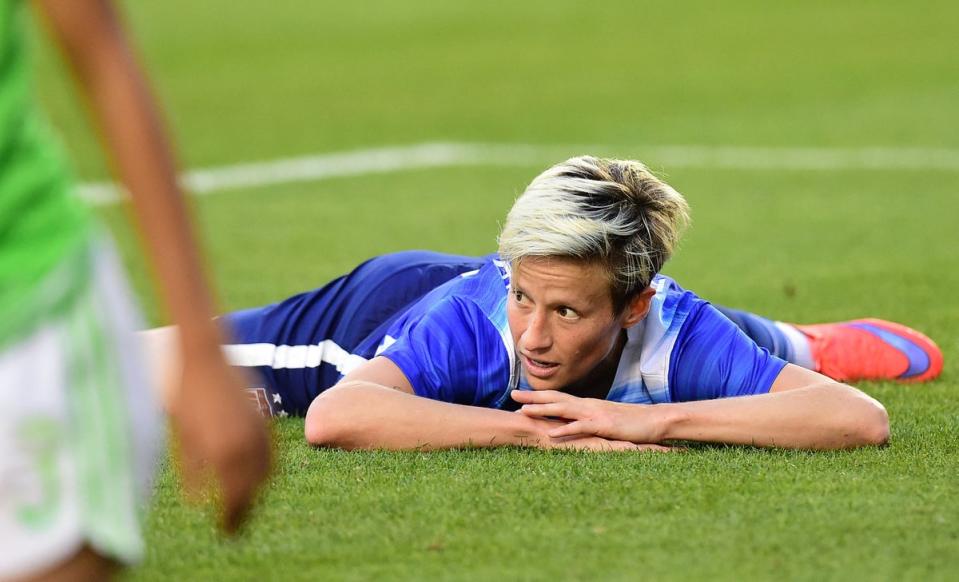 Rapinoe in 2015 (AFP via Getty Images)