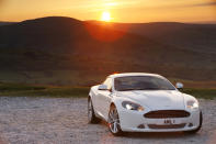 DB9 (2003-2012) – The DB9 made a huge impact at the 2003 Frankfurt Motor Show and represented a new era for Aston Martin, with the first to use what is known as VH (Vertical/Horizontal) architecture. The DB9 was given a major refresh in late 2012 (AMHT)