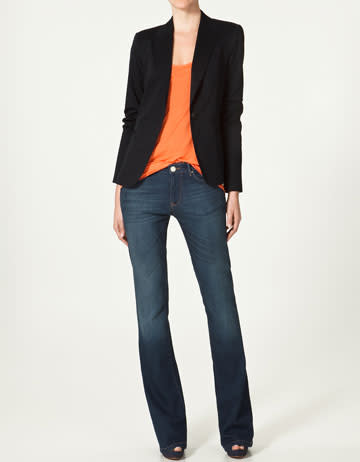 Twill blazer, $69.90