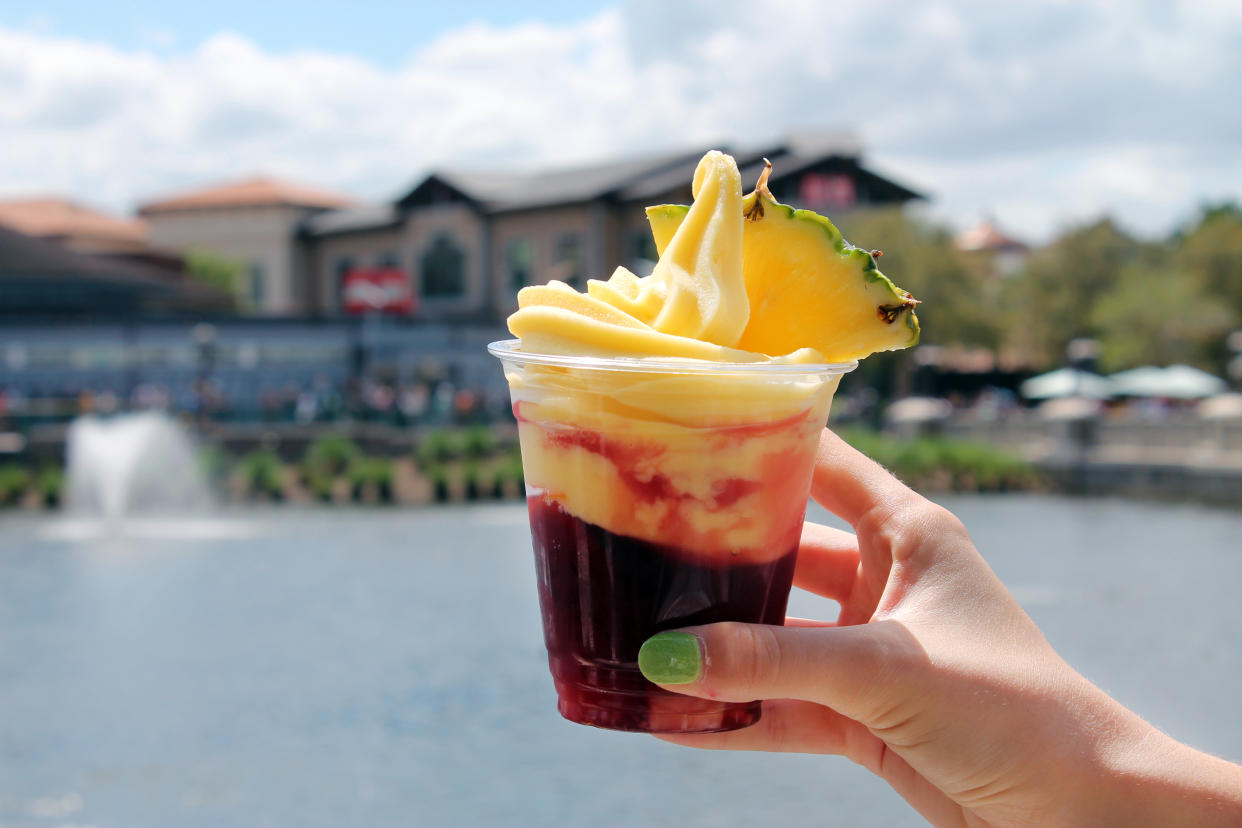 Dole Whip Sangria, available starting March 15 at Disney Springs. (Photo: Walt Disney World)