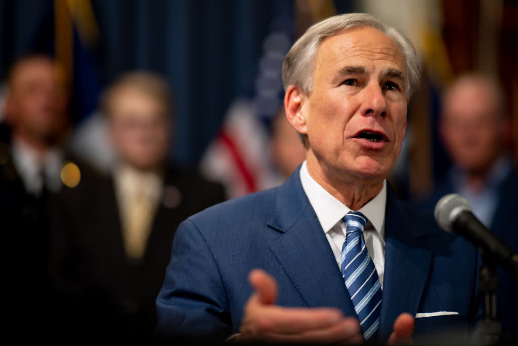 Texas Governor Abbott Holds Border Security Bill Signing At Texas Capitol