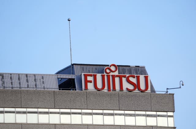 Fujitsu sign