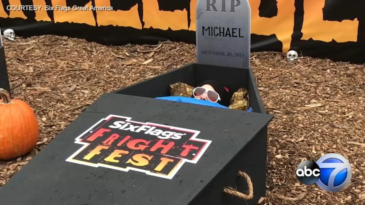 Six Flags Great America hosts 30hour coffin challenge