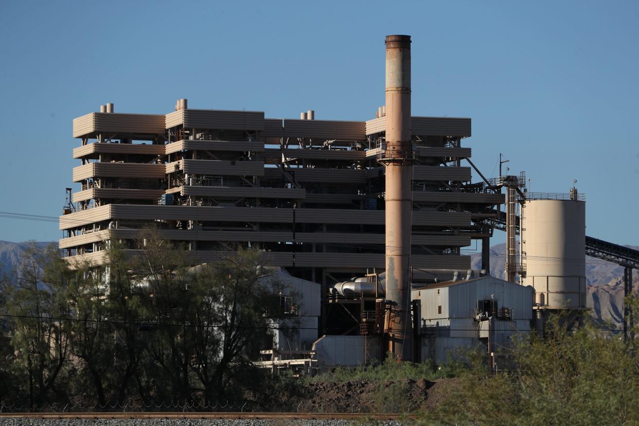 The Desert View Power Plant near Mecca, seen Tuesday, Aug. 22, 2023.