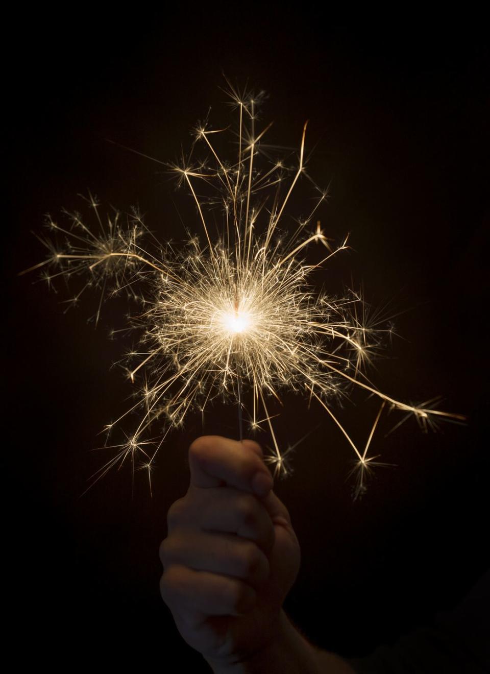 4) Sparklers