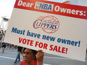 A sporting team in one of America's biggest and richest cities is up for sale and the rich and famous haven't been shy to put their hat in the ring. The NBA announced this week that LA Clippers owner Donald Sterling will be forced to sell the franchise after making offensive comments about his girlfriend's relationship with African-Americans. The Clippers have been valued at up to a whopping $1 billion, but that hasn't stopped some of Hollywood's biggest names expressing their interest.