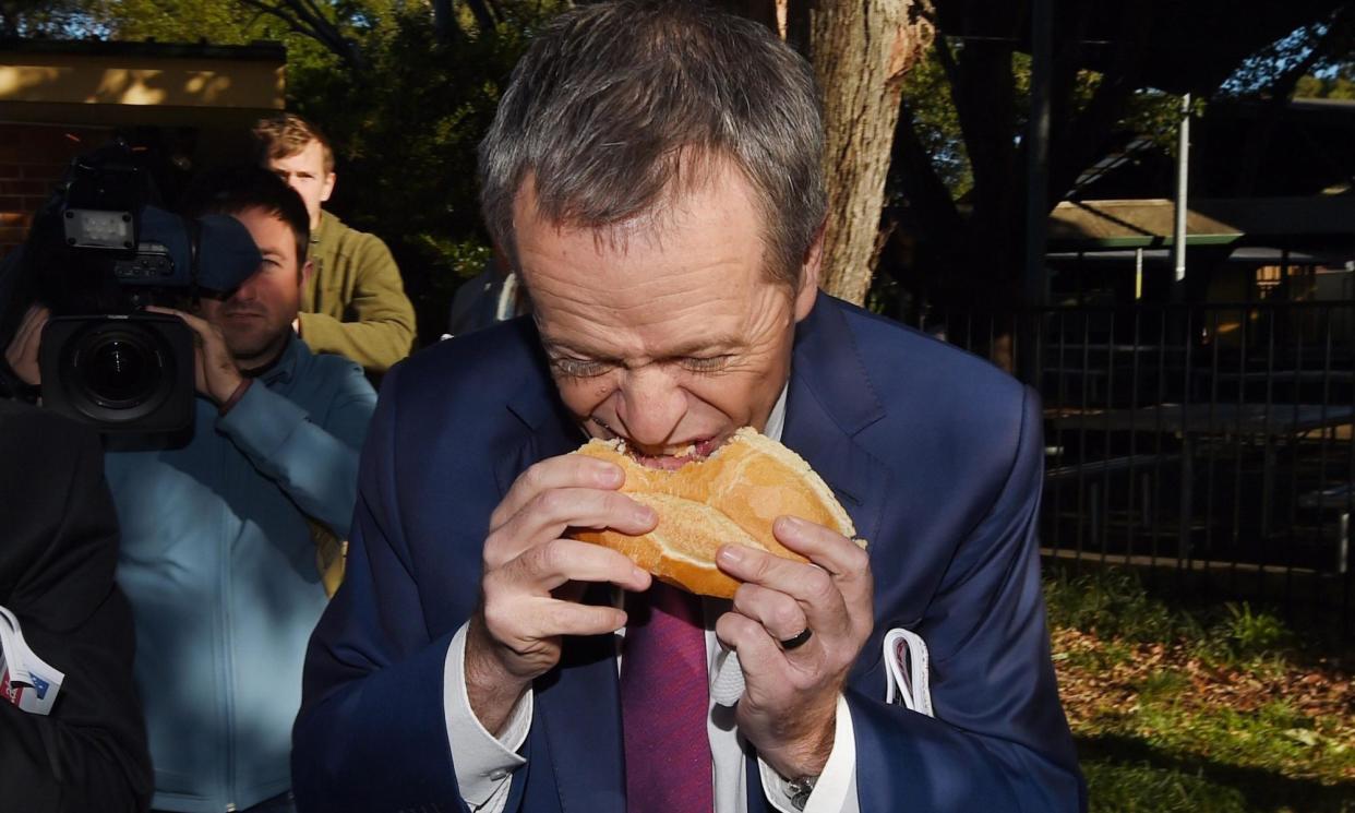 <span>Hitting a snag … a Labor insider said Shorten’s ‘zingers’ and ‘cringe socials’ were about capturing attention. </span><span>Photograph: Mick Tsikas/EPA</span>