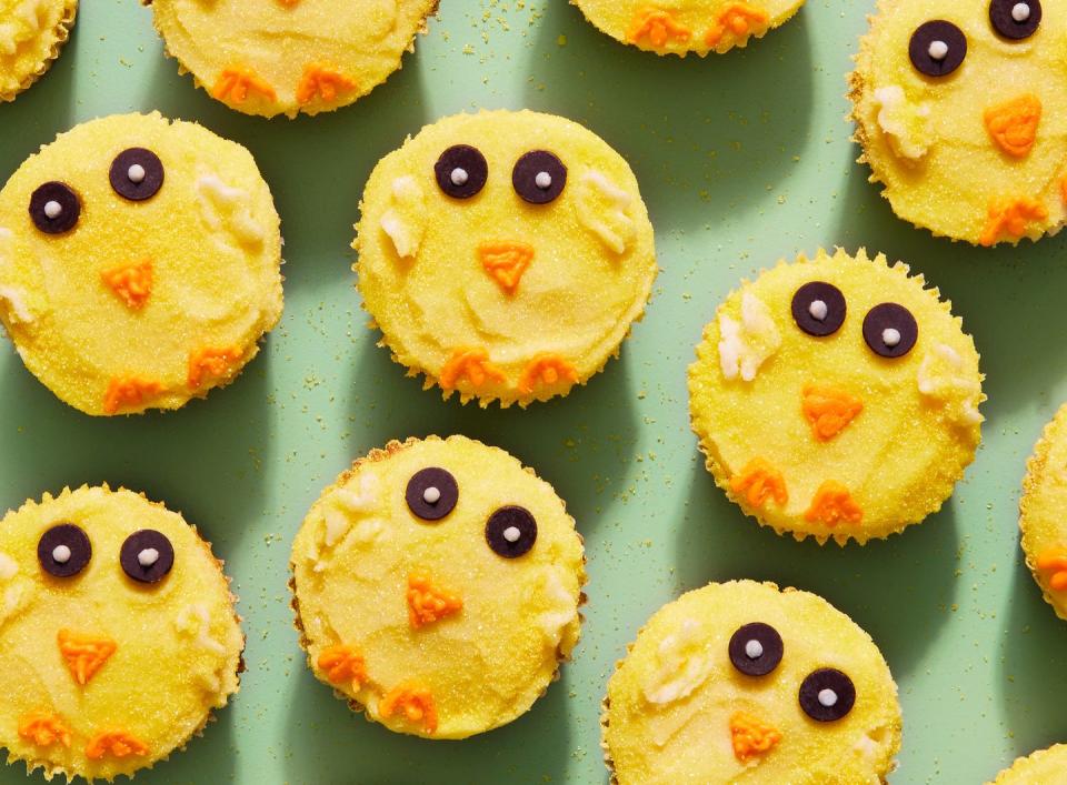 Easter Chick Cupcakes