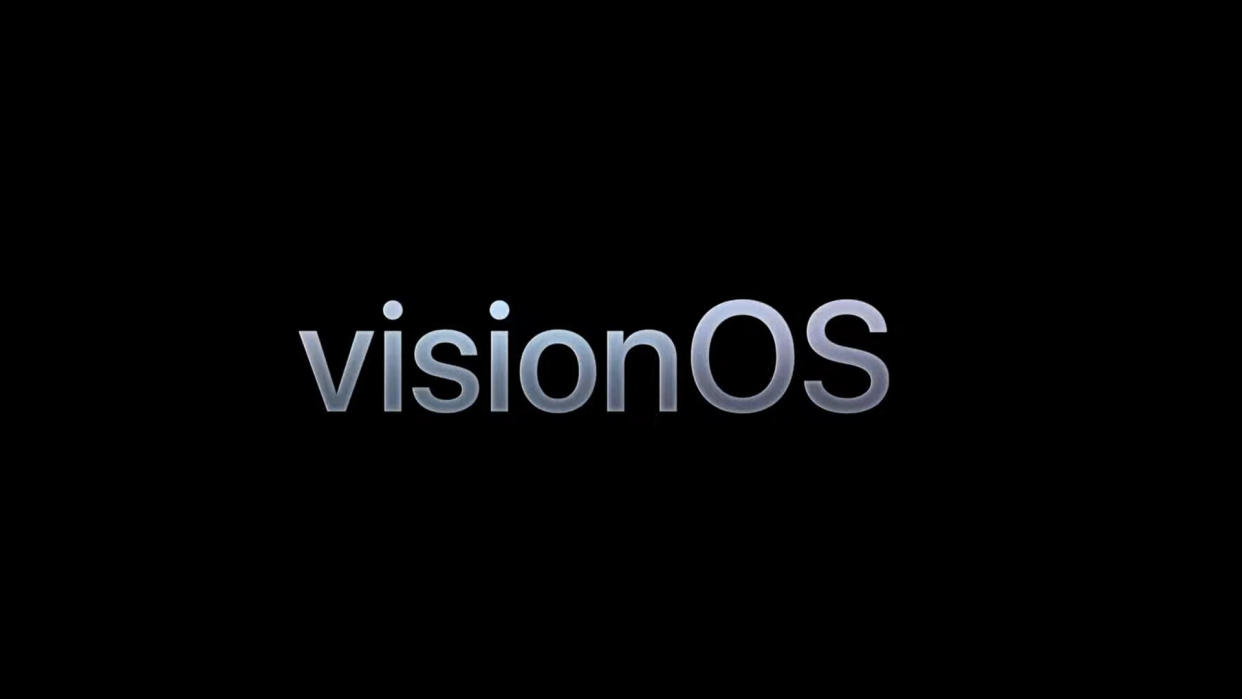  VisionOS logo. 