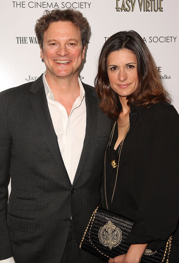 Easy Virtue NY Screening 2009 Colin Firth