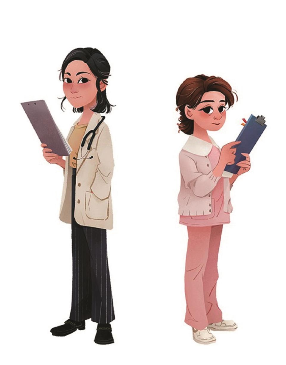 《封願。封怨》與影集《和平歸來》聯名合作，加入劇裡鍾瑶、王彩樺飾演的醫師（圖左）、護理長（圖右）角色。