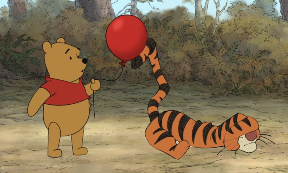 Screenshot from "Winnie the Pooh"