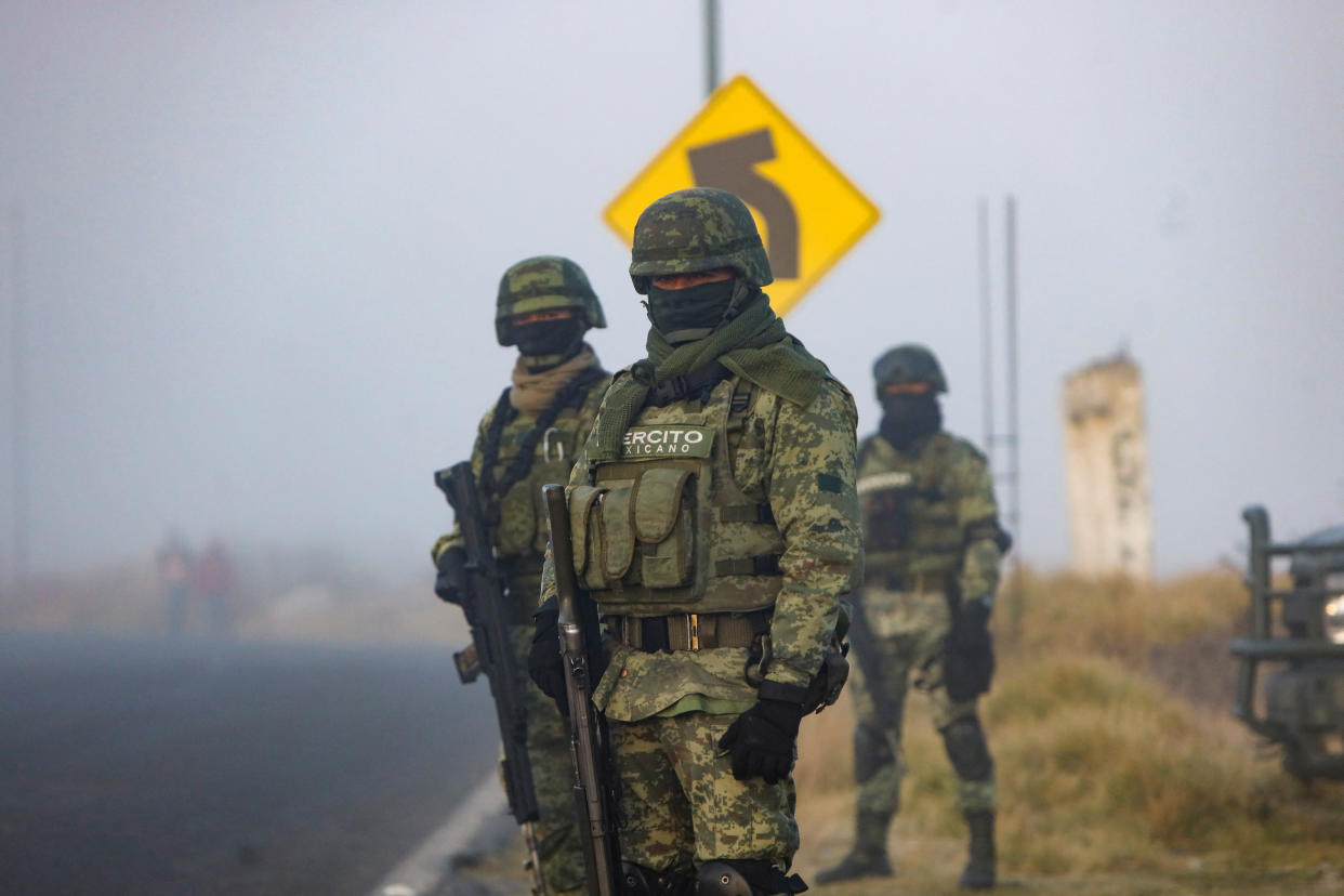 Un ataque mortal deja en evidencia una creciente amenaza en México: los militares REUTERS/Luis Cortes