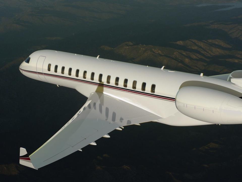 NetJets' Global 7500.