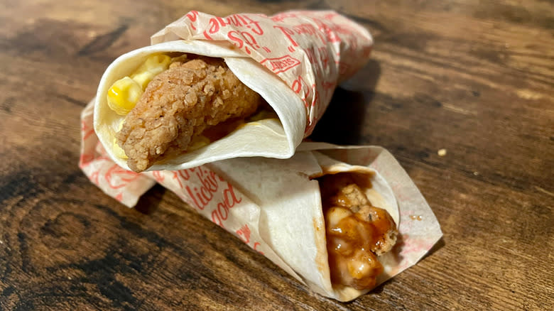 New KFC Chicken wraps