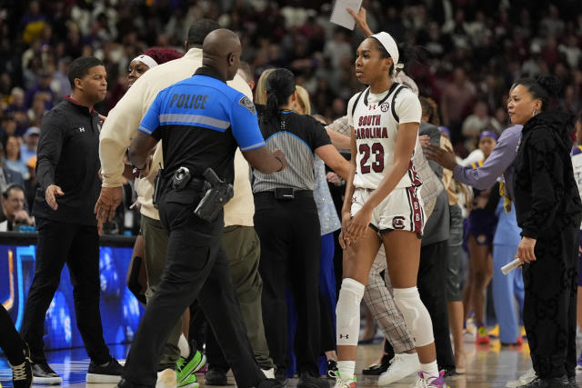 More eyes, more scrutiny: South Carolina-LSU scrap seen as a bad look for  growing women's game