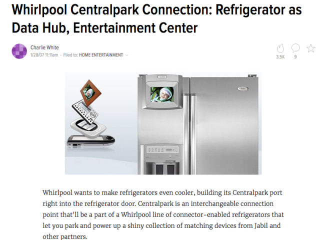 A Complete History of Internet-Connected Fridges