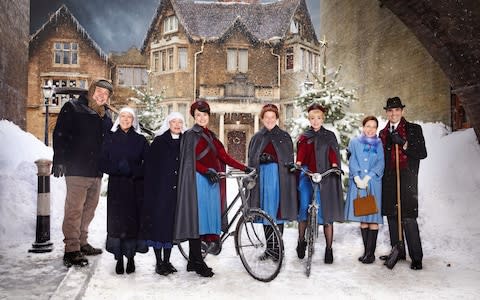 Call the Midwife Christmas special - Credit: BBC