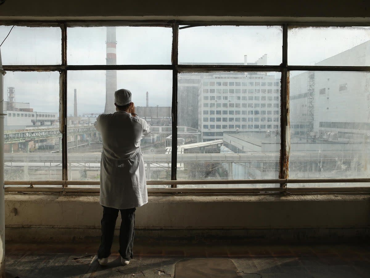 The Chernobyl plant is still in the process of being decommissioned decades after the disaster (Sean Gallup/Getty Images)