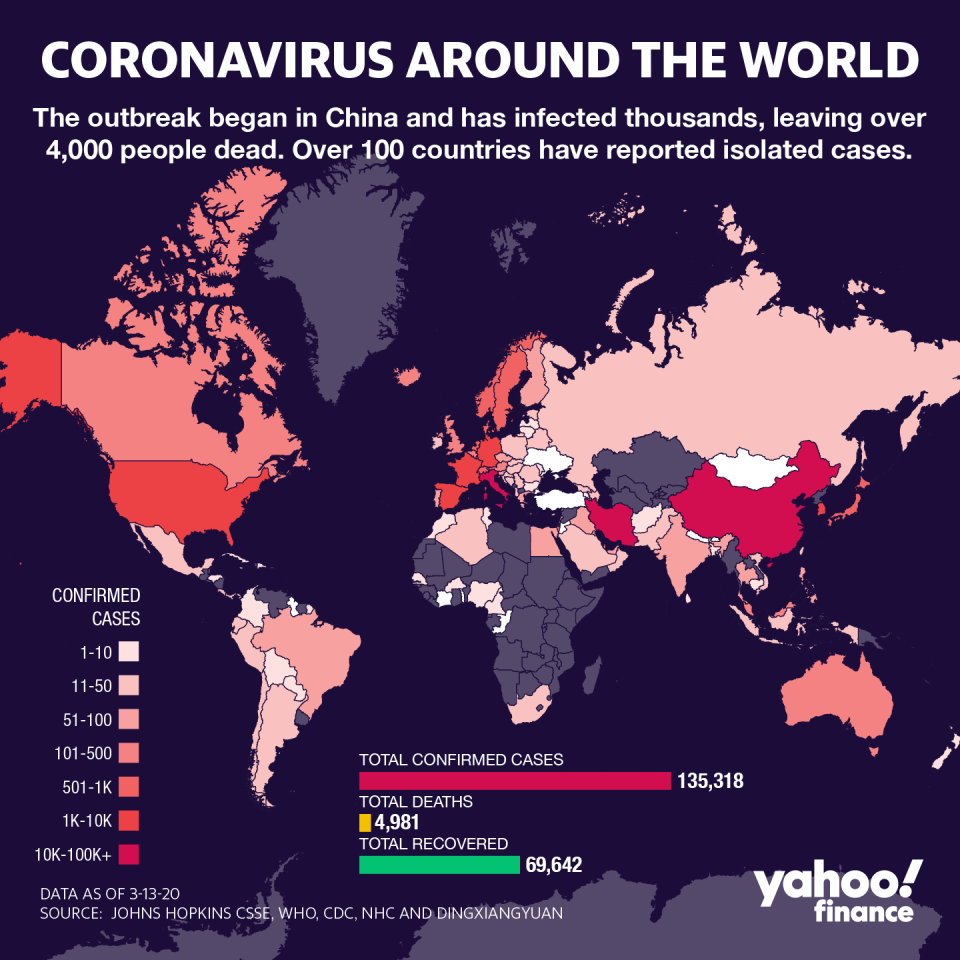 Map: Yahoo Finance