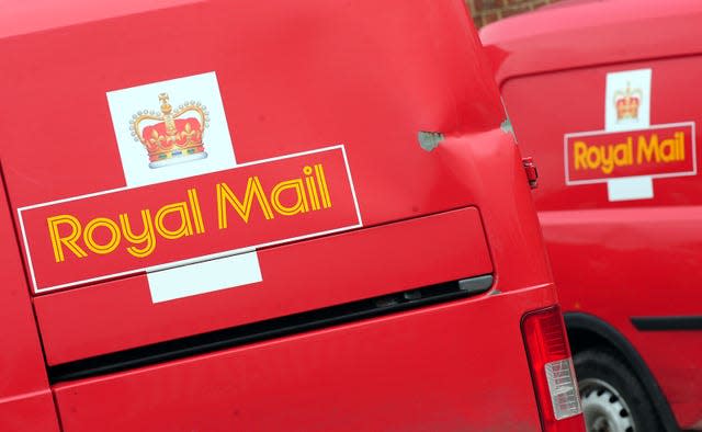 Royal Mail vans