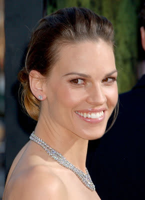 Hilary Swank at the Los Angeles premiere of Warner Bros. Pictures' The Reaping