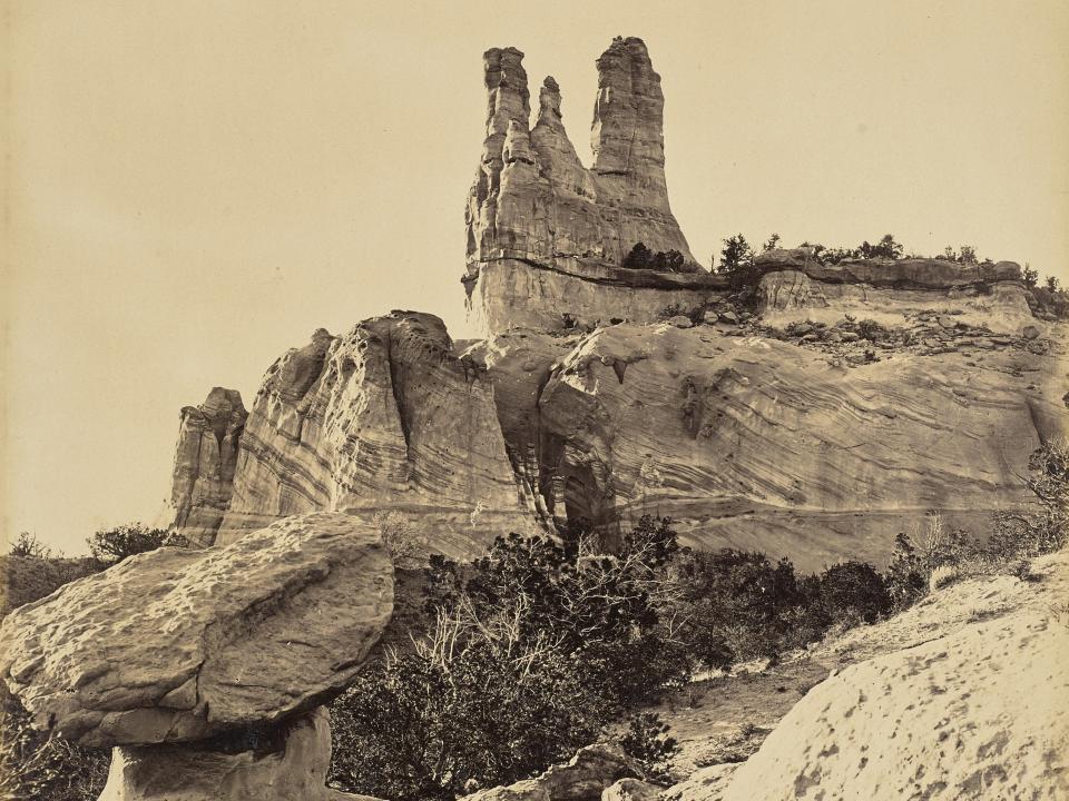 Navajo Church near Fort Wingate