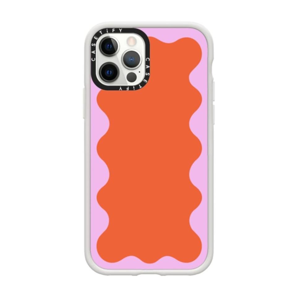 <p><a href="https://go.redirectingat.com?id=74968X1596630&url=https%3A%2F%2Fwww.casetify.com%2Fproduct%2FegswR_pink-wavy-border-on-orange%2Fiphone12-pro%2Fimpact-case-with-black-camera-ring%23%2F16001971&sref=https%3A%2F%2Fwww.cosmopolitan.com%2Fstyle-beauty%2Ffashion%2Fg13602855%2Fbest-gift-ideas-for-women%2F" rel="nofollow noopener" target="_blank" data-ylk="slk:Shop Now;elm:context_link;itc:0;sec:content-canvas" class="link ">Shop Now</a></p><p>Pink Wavy Border on Orange</p><p>Casetify</p><p>$55.00</p>